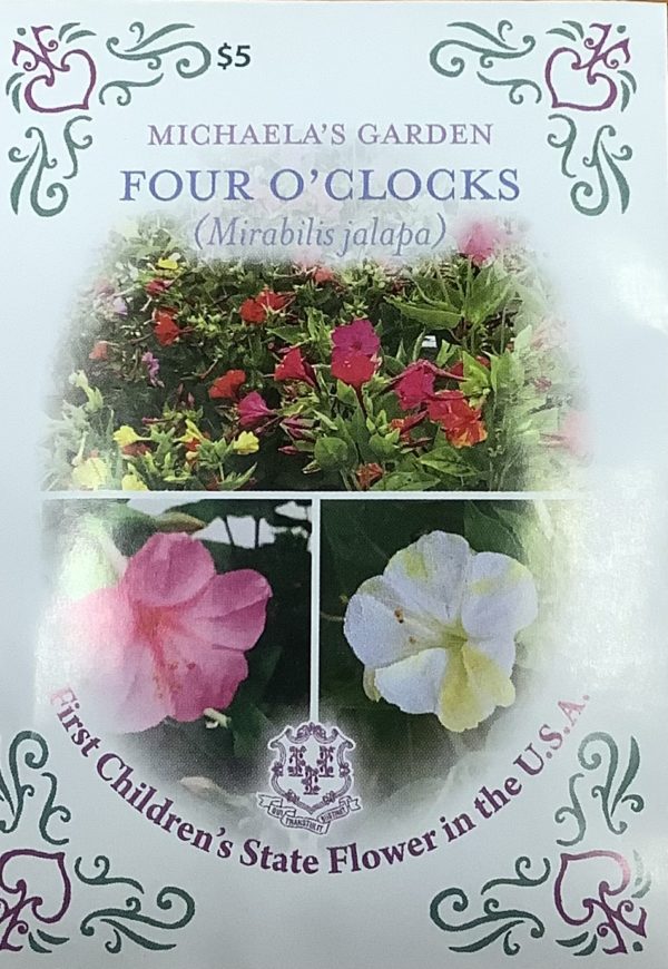Four O'Clock Seed Packet
