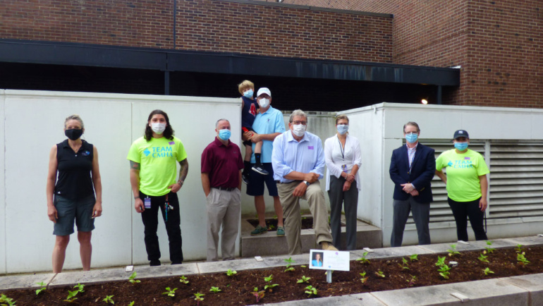 New ‘Michaela’s Garden’ planted outside CMHA headquarters in New Britain