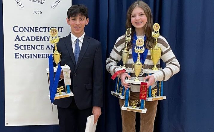 Cheshire Students Receive Accolades At State Science Fair